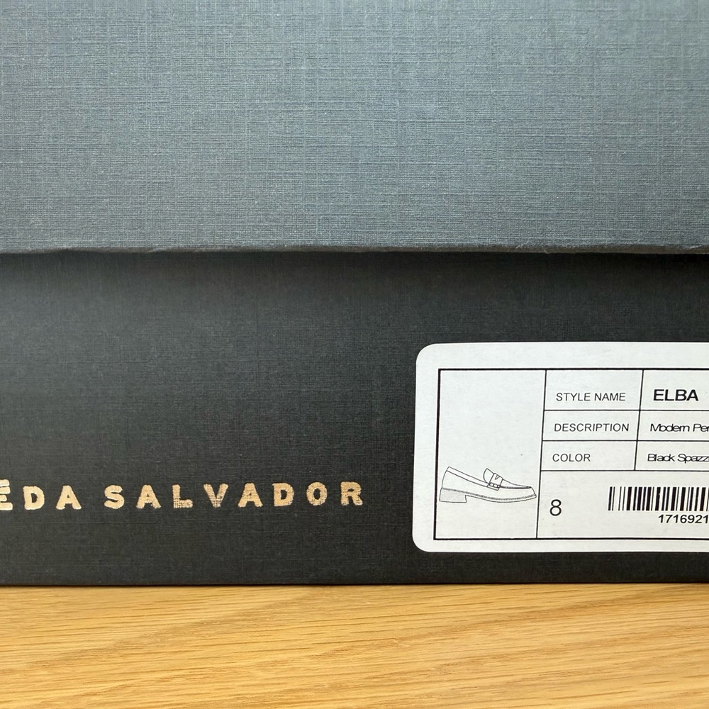 Freda Salvador Black Loafers - Picture 8 of 8